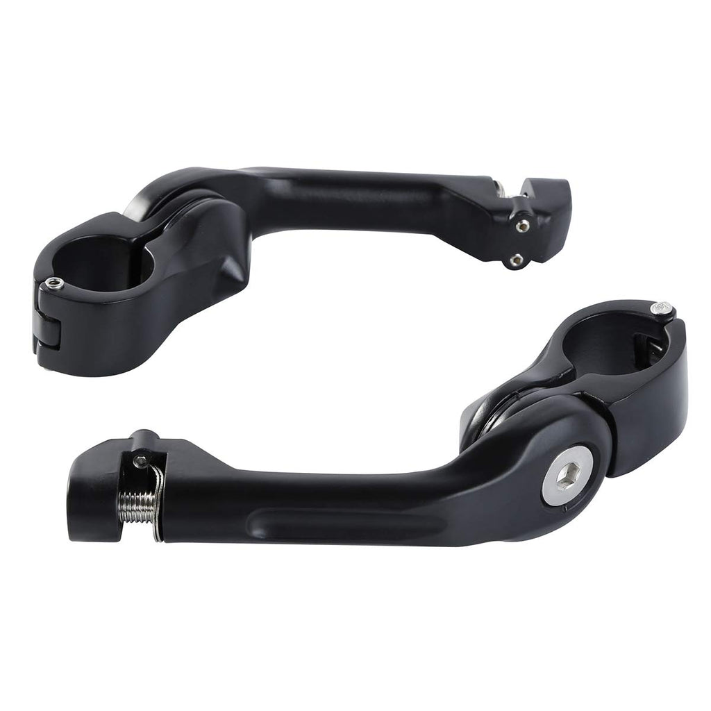 TCMT 32mm 1 1/4" Highway Engine Guard Bar Highway Footpegs Mount Kit Fits For Harley Touring Road Electra Street Glide Road King Dyna Sportster