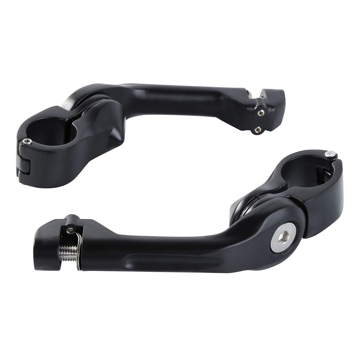 TCMT 32mm 1 1/4" Highway Engine Guard Bar Highway Footpegs Mount Kit Fits For Harley Touring Road Electra Street Glide Road King Dyna Sportster