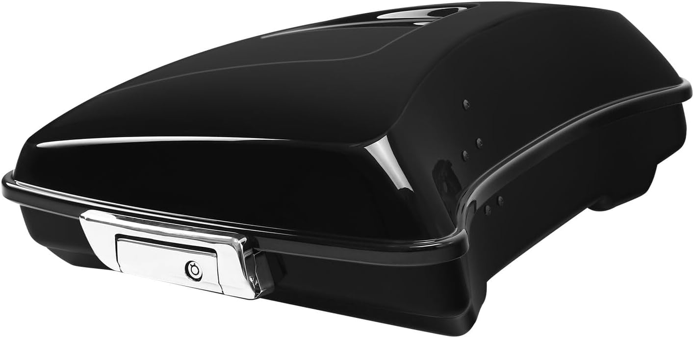 TCMT 5.5" Razor Motorcycle Trunk Box Backrest Psd Fits For Harley Touring 2014-2025 CVO Road King Road Glide Street Glide Electra Glide Ultra Limited Tri Glide Pack