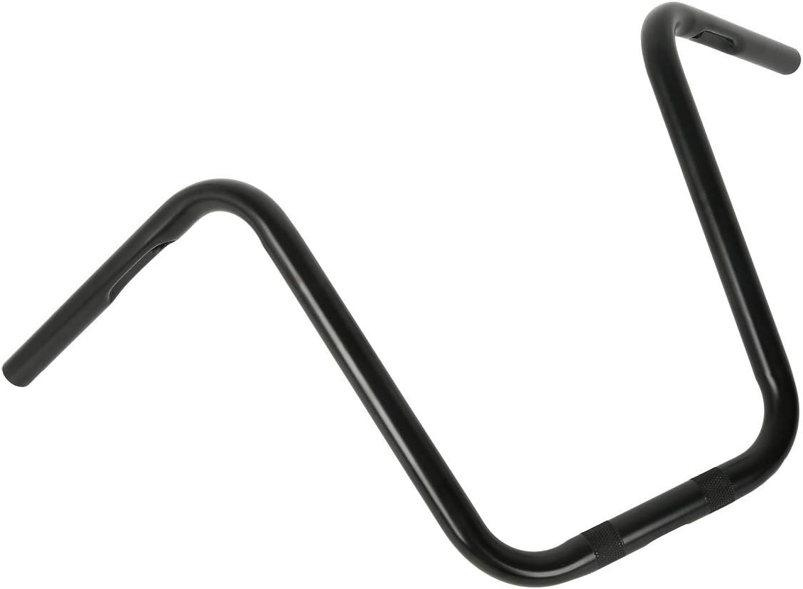 TCMT Black 14" Rise Drag Ape Hanger Bar 1" HandleBar Fits For Harley Sportster XL 883 1200