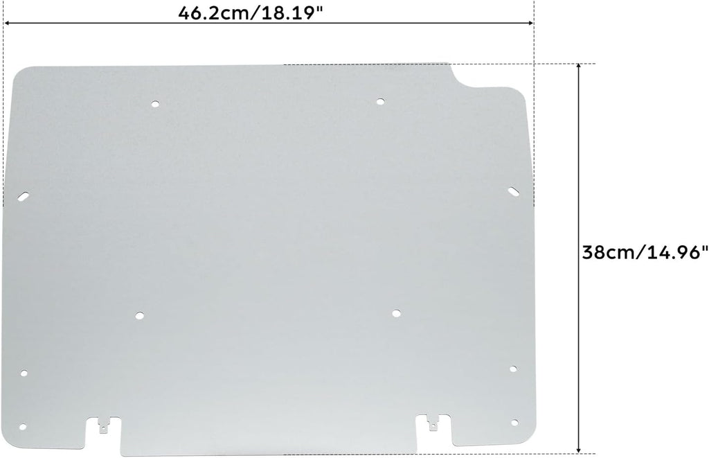TCMT Tour Trunk Metal Base Plate Fits For Harley HD FLT Touring 2014-2025 Road King Road Street Electra Glide Ultra Limited