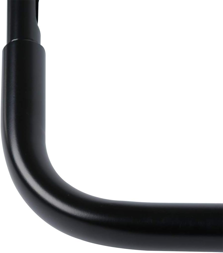 TCMT 12" Rise Handlebar Black Fits For Harley Dyna Fat Bob 2008-2017 Low Rider 2016-2019 Switchback 2012-2016 Wide Glide 2010-2017 Street Bob 2007-2017
