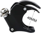 TCMT 2 Pairs 49mm Detachable Windshield Clamps Fits For Harley 2002-2010 VRSCA VRSCAW, 2004-2005 VRSCB, 2007 VRSCX, 2016-later XL1200X and 2006-later Dyna models (Black)