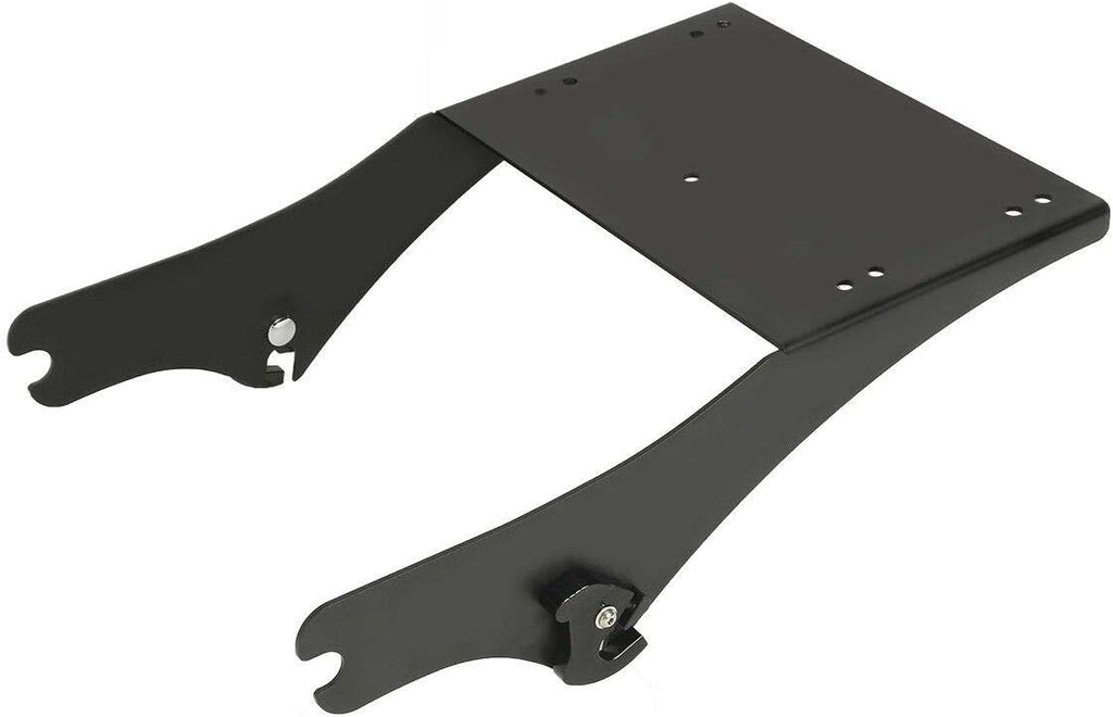 TCMT 5.5" Razor Motorcycle Trunk Backrest Pad Mount Rack Front Docking Hardware Fit for Harley Touring 1997-2008 Touring Road King Electra Glide Road Glide Pack