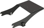 TCMT 5.5" Razor Motorcycle Trunk Backrest Pad Mount Rack Front Docking Hardware Fit for Harley Touring 1997-2008 Touring Road King Electra Glide Road Glide Pack