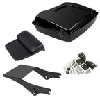 TCMT 5.5" Razor Motorcycle Trunk Backrest Pad Mount Rack Docking Hardware Fit for Harley Touring 1997-2008 Touring Road King Electra Glide Road Glide Pack