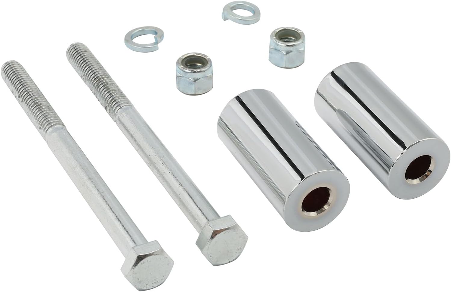 TCMT 2"Chrome Handlebar Risers Fits For Kawasaki Vulcan 800 900 1500 1600 2000 Classic Nomad
