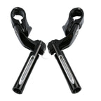 TCMT 1.25" Male Mount Style Footpeg Peg Fit For Harley Touring Road King Street Glide Road Glide Electra Glide Softail Sportster Dyna with 1-1/4" Engine Guards