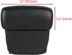 TCMT 5.5" Razor Motorcycle Trunk Box Backrest Pad Two Up Mounting Rack Fit For Harley 2009-2013 Touring Road Glide Street Glide Electra Glide Road King Pack