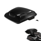 TCMT 5.5" Razor Motorcycle Trunk Box Backrest Pad Mounting Rack Fit For Harley 2014-2025 Touring Road King Street Road Electra Glide Pack