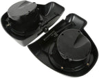 TCMT 6.5" Speaker Pods Boxes Lower Vented Fairing Fits For Harley Touring 2014-2024 CVO Street Glide Road Glide Electra Glide Road King