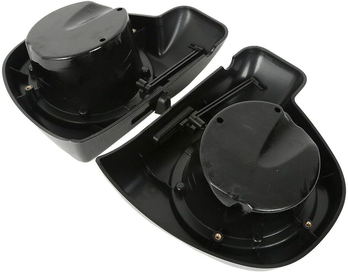 TCMT 6.5" Speaker Pods Boxes Lower Vented Fairing Fits For Harley Touring 2014-2024 CVO Street Glide Road Glide Electra Glide Road King