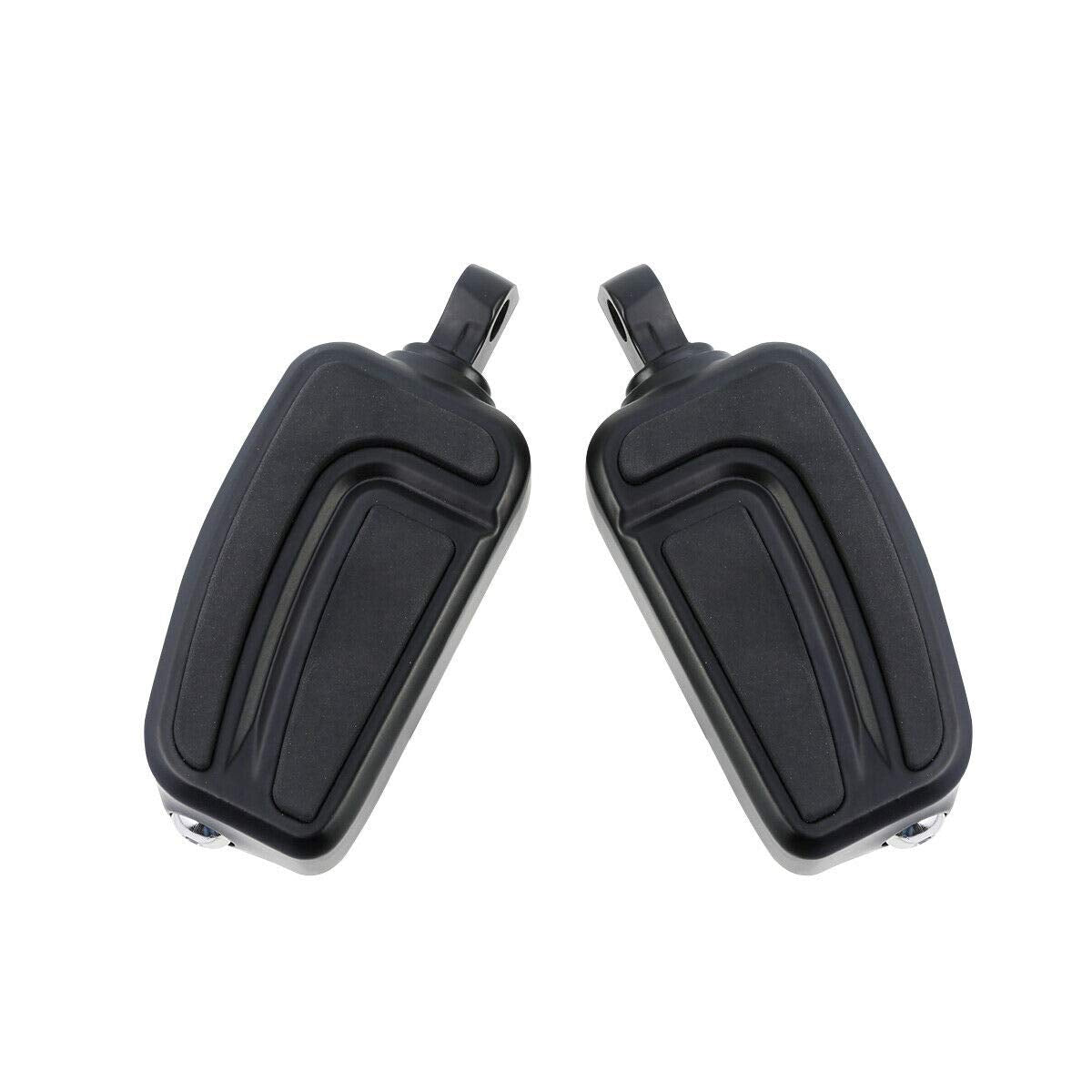 TCMT 10mm Highway Foot Pegs Footrest Chrome Fits For Harley Davidson Touring Softail Dyna