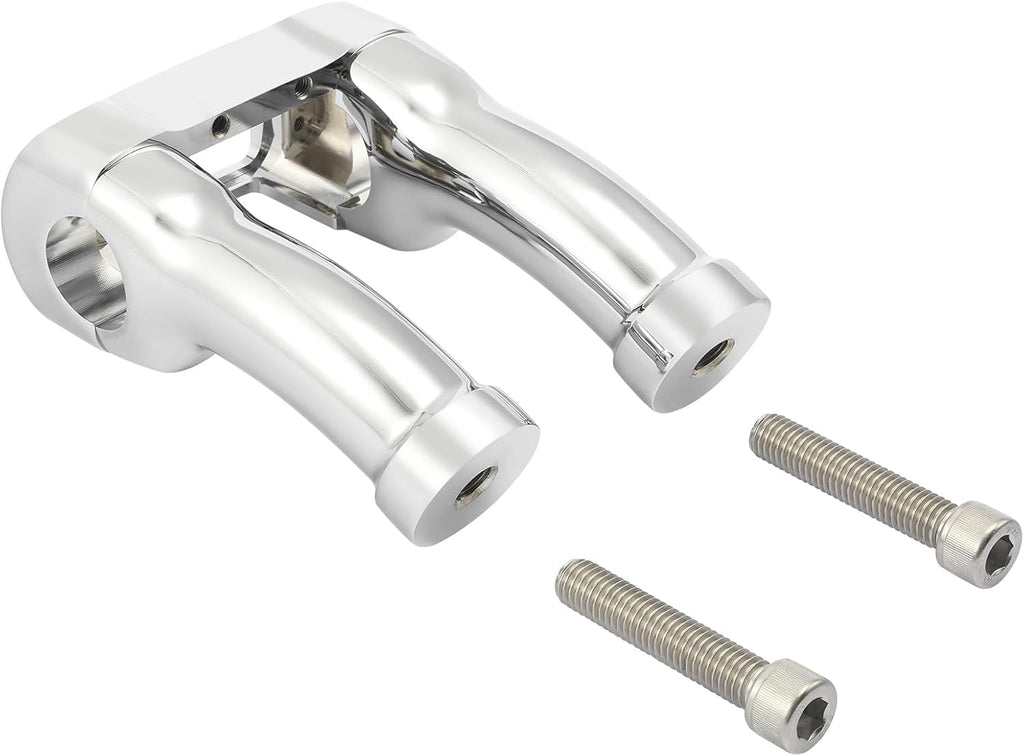TCMT 4" Tall Handlebar Riser 1-1/4" Top Clamp Fit For Harley Breakout FXBR 2023-24 114 FXBRS 18-20 Street Bob FXBB 18-20 114 FXBBS 21-24 Softail Standard FXST 20 FXDR 114 FXDRS 19-20