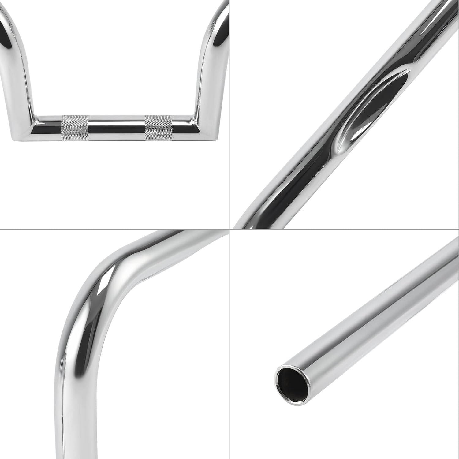 TCMT 6" Rise 1" Handlebars Handle bars Fit For Harley Sportster XL883 2007-2014