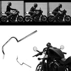 TCMT 7/8" Bars Cafe Racer Ace Handle Bar Fits For Harley Sportster 10 later XL 1200 Model XL 883