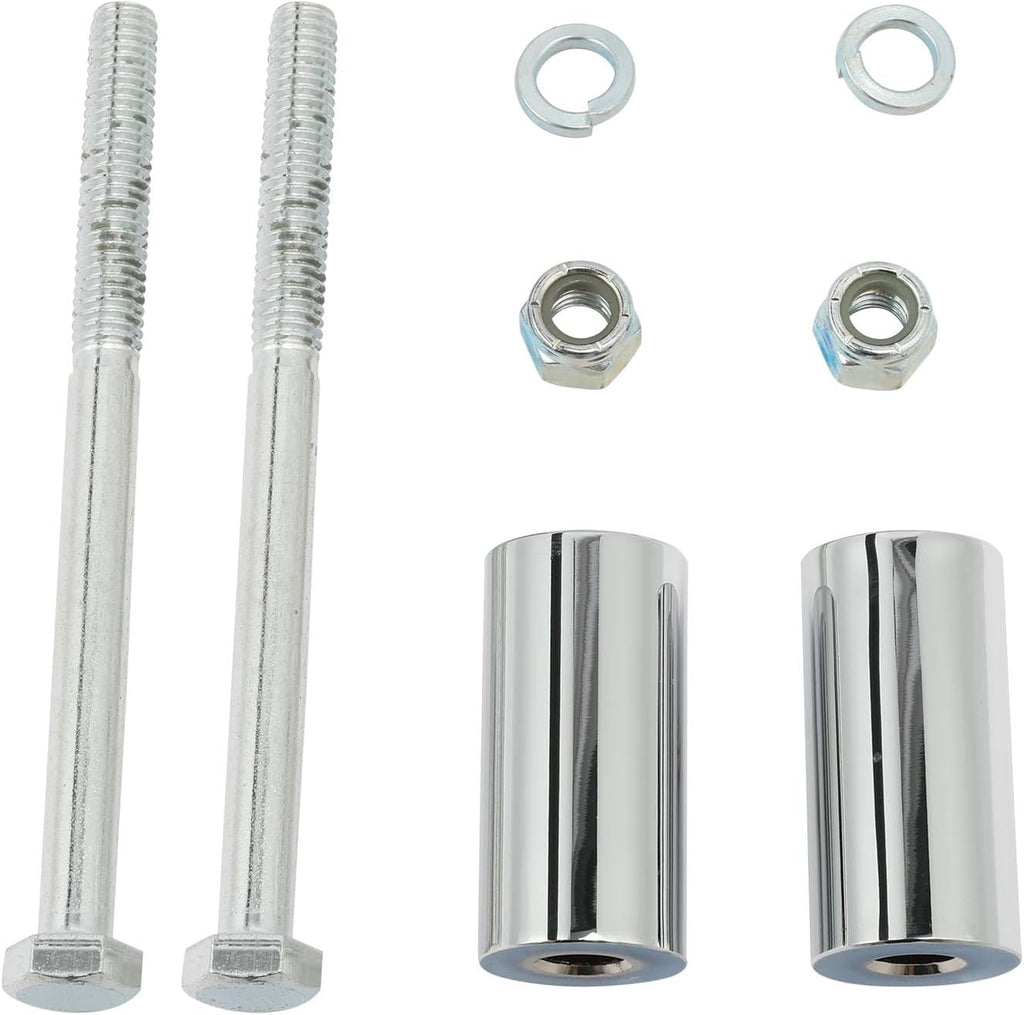 TCMT 2"Chrome Handlebar Risers Fits For Kawasaki Vulcan 800 900 1500 1600 2000 Classic Nomad