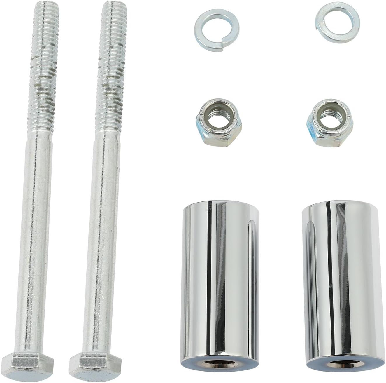 TCMT 2"Chrome Handlebar Risers Fits For Kawasaki Vulcan 800 900 1500 1600 2000 Classic Nomad