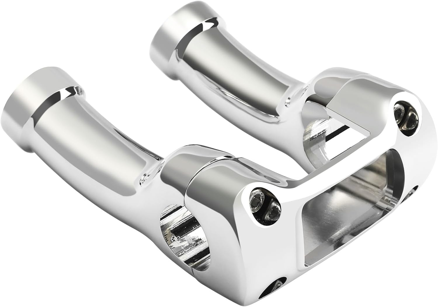 TCMT 4" Tall Handlebar Riser 1-1/4" Top Clamp Fit For Harley Breakout FXBR 2023-24 114 FXBRS 18-20 Street Bob FXBB 18-20 114 FXBBS 21-24 Softail Standard FXST 20 FXDR 114 FXDRS 19-20