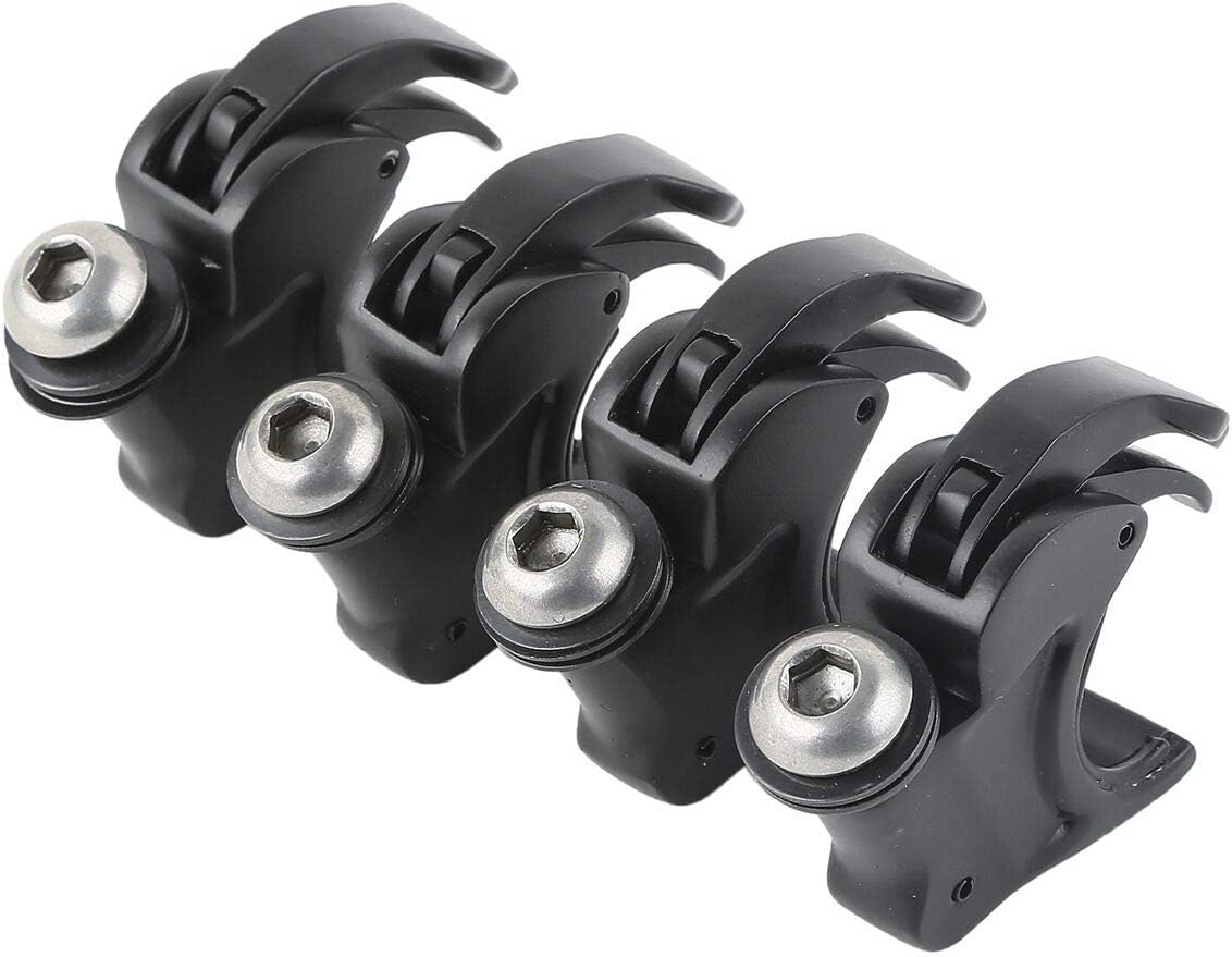 TCMT 2 Pairs 39mm Detachable Windshield Clamps Fits For Harley Sportster XL 1200 883 1988-2022 Seventy-Two Forty-Eight Iron 883 XL883N 2009-2022 Dyna Super Glide Low Rider 1995-2005