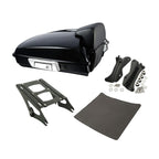 TCMT 5.5" Razor Motorcycle Trunk Box Backrest Psd Fits For Harley Touring 2014-2025 CVO Road King Road Glide Street Glide Electra Glide Ultra Limited Tri Glide Pack