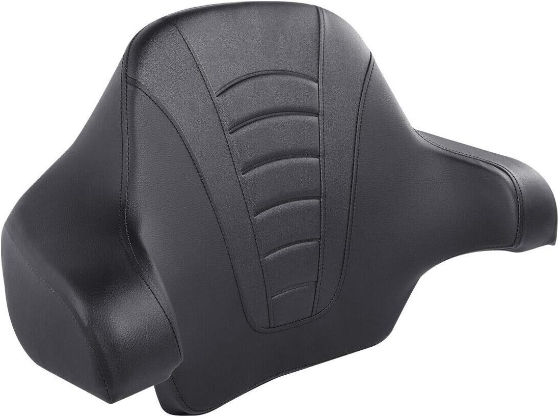 TCMT 10.7" Chopped Motorcycle Trunk Box Wrap-Around Backrest Top Luggage Rack Fit For Harley 2014-2025 Touring CVO Road King Road Glide Street Glide Electra Glide Pack