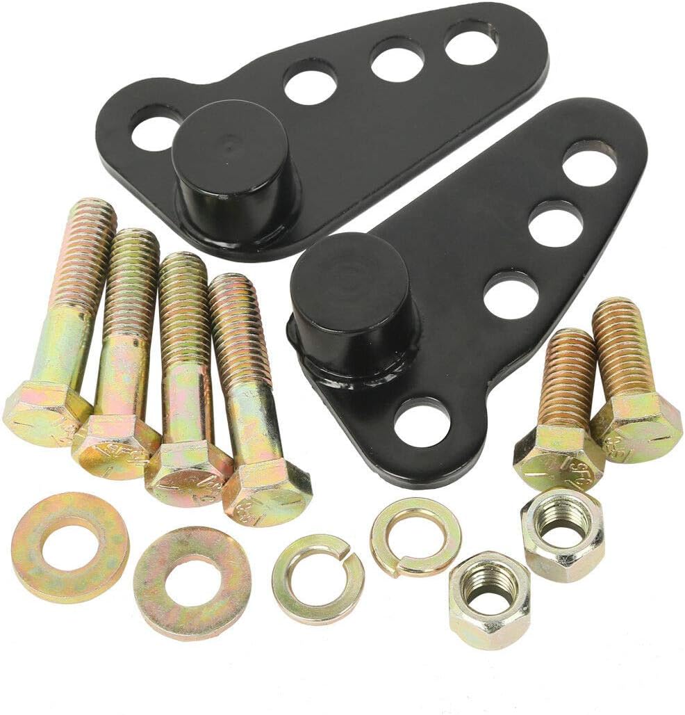 TCMT 1-3" Adjustable Lowering Kits Fits For Harley Electra Glide Ultra Classic 2002-2016 Street Glide Road King with Hard Saddlebags Only.