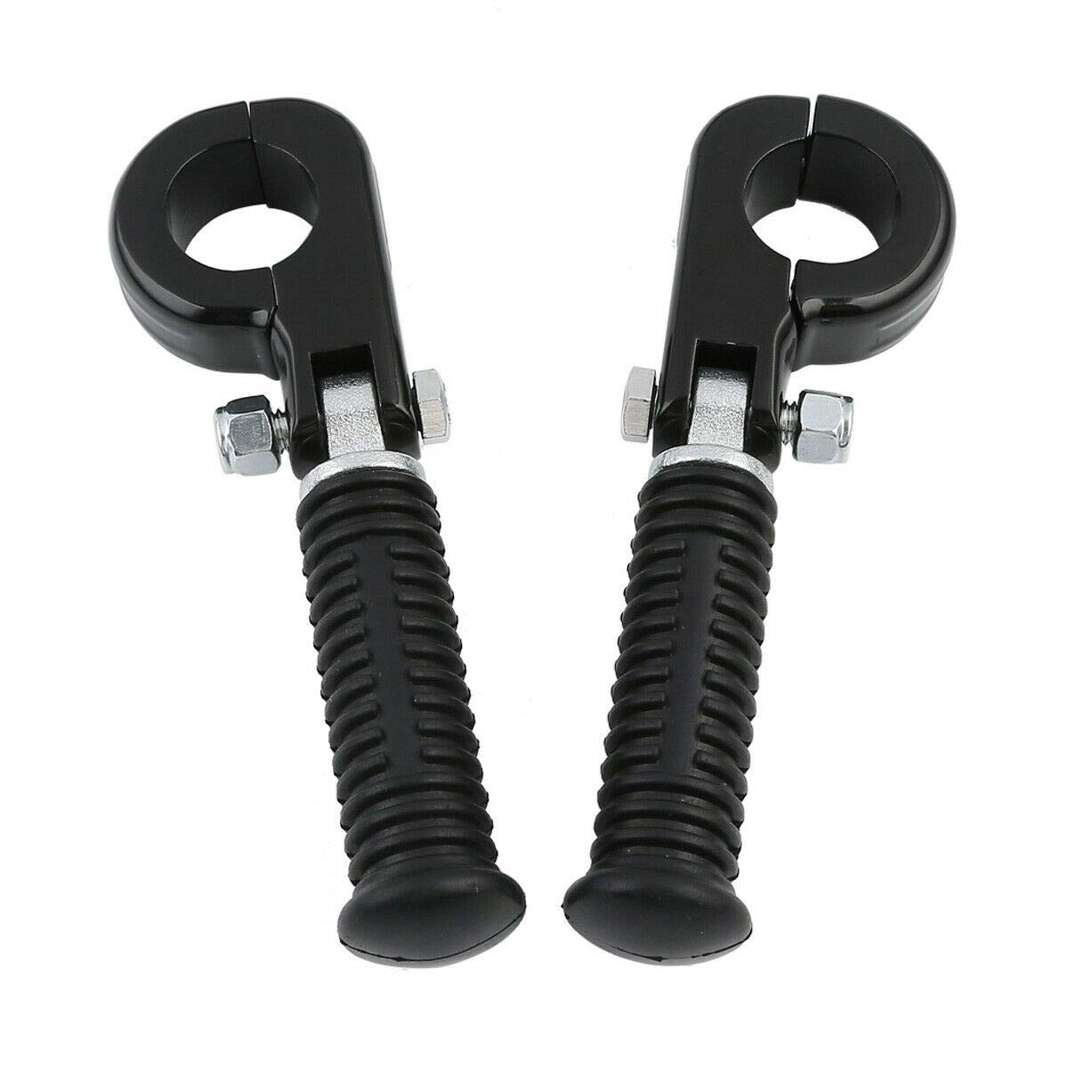 TCMT 1.25" 32mm Streamliner Highway Engine Guard Foot Pegs Mount Fit For Harley Touring Road King Street Glide Road Glide Electra Glide Softail Sportster Dyna with 1.25" Engine Guards