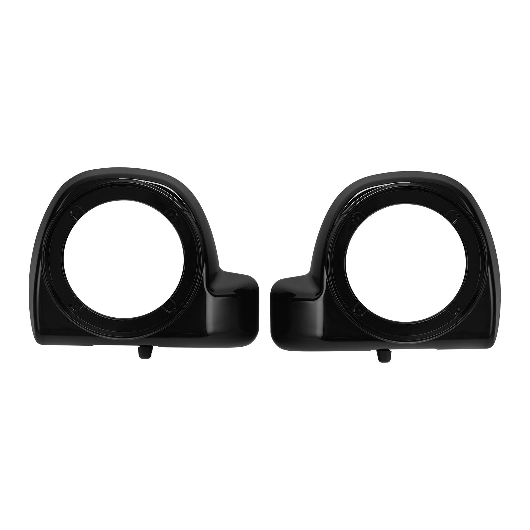 TCMT 6.5" Speaker Pods Boxes Lower Vented Fairing Fits For Harley Touring 2014-2024 CVO Street Glide Road Glide Electra Glide Road King