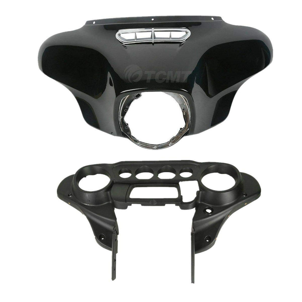 TCMT ABS Batwing Inner Outer Fairing Speakers Cover Fit For Harley Touring 2014-2025 Electra Glide Street Glide Special Ultra Limited Tri Glide