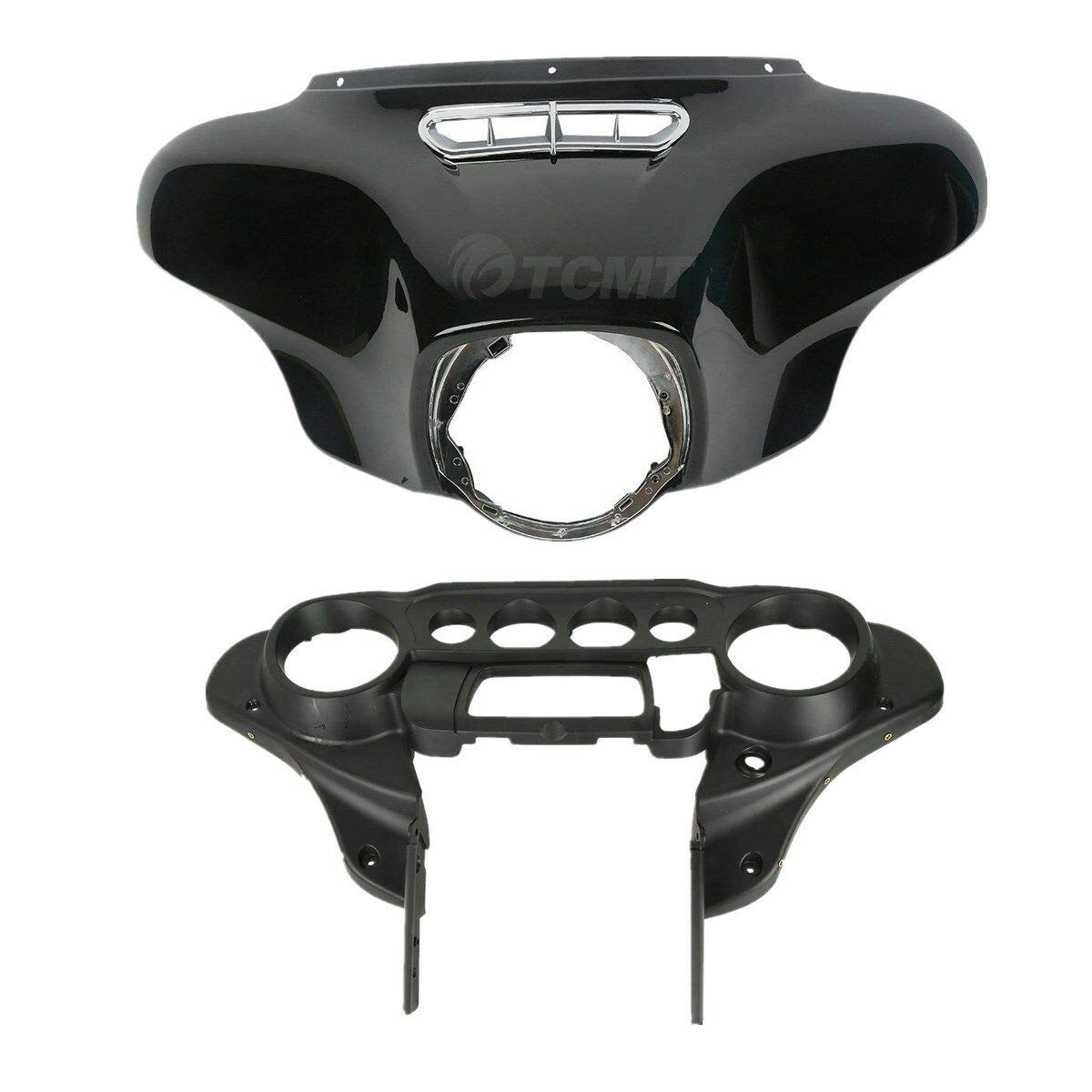 TCMT ABS Batwing Inner Outer Fairing Speakers Cover Fit For Harley Touring 2014-2025 Electra Glide Street Glide Special Ultra Limited Tri Glide