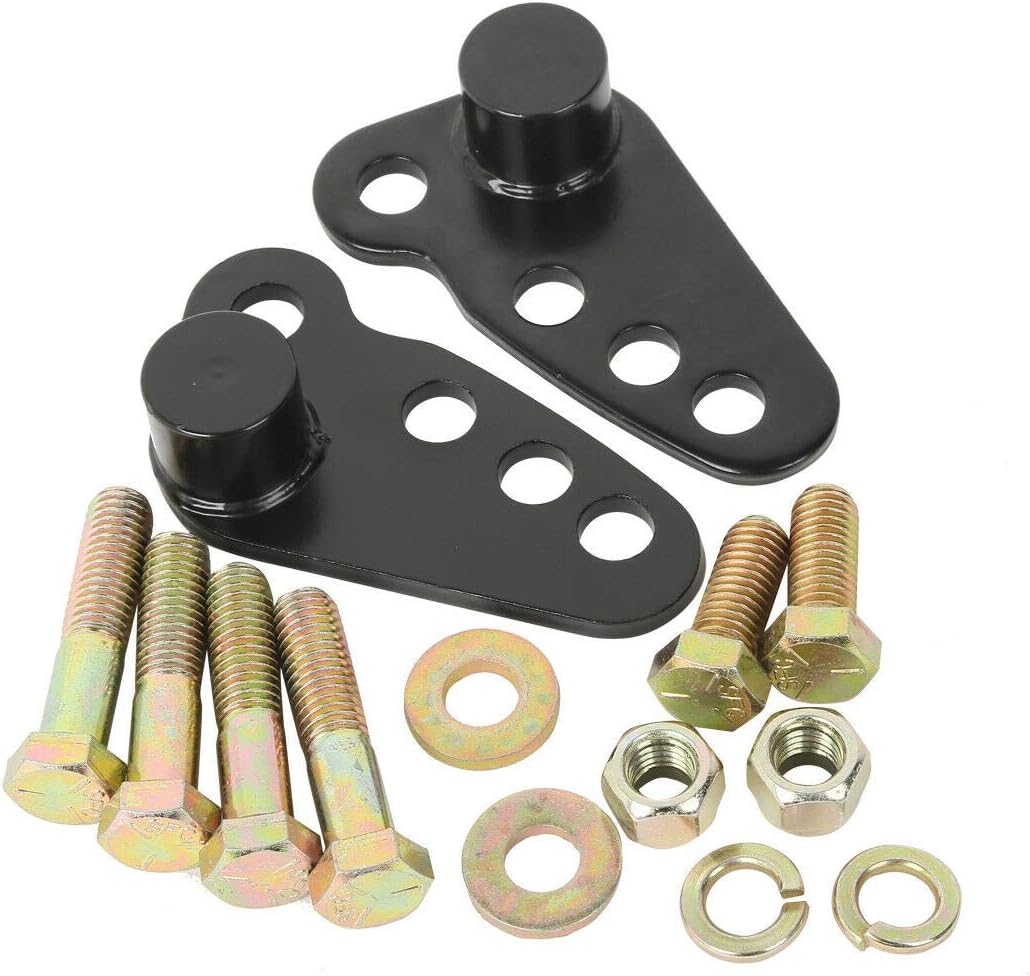 TCMT 1-3" Adjustable Lowering Kits Fits For Harley Electra Glide Ultra Classic 2002-2016 Street Glide Road King with Hard Saddlebags Only.