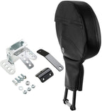 Adjustable Plug-in Driver Rider Backrest Backrest Pad Fit For Harley Touring Road King FLHR Street Glide FLHX Road Glide FLTR 2009-2025