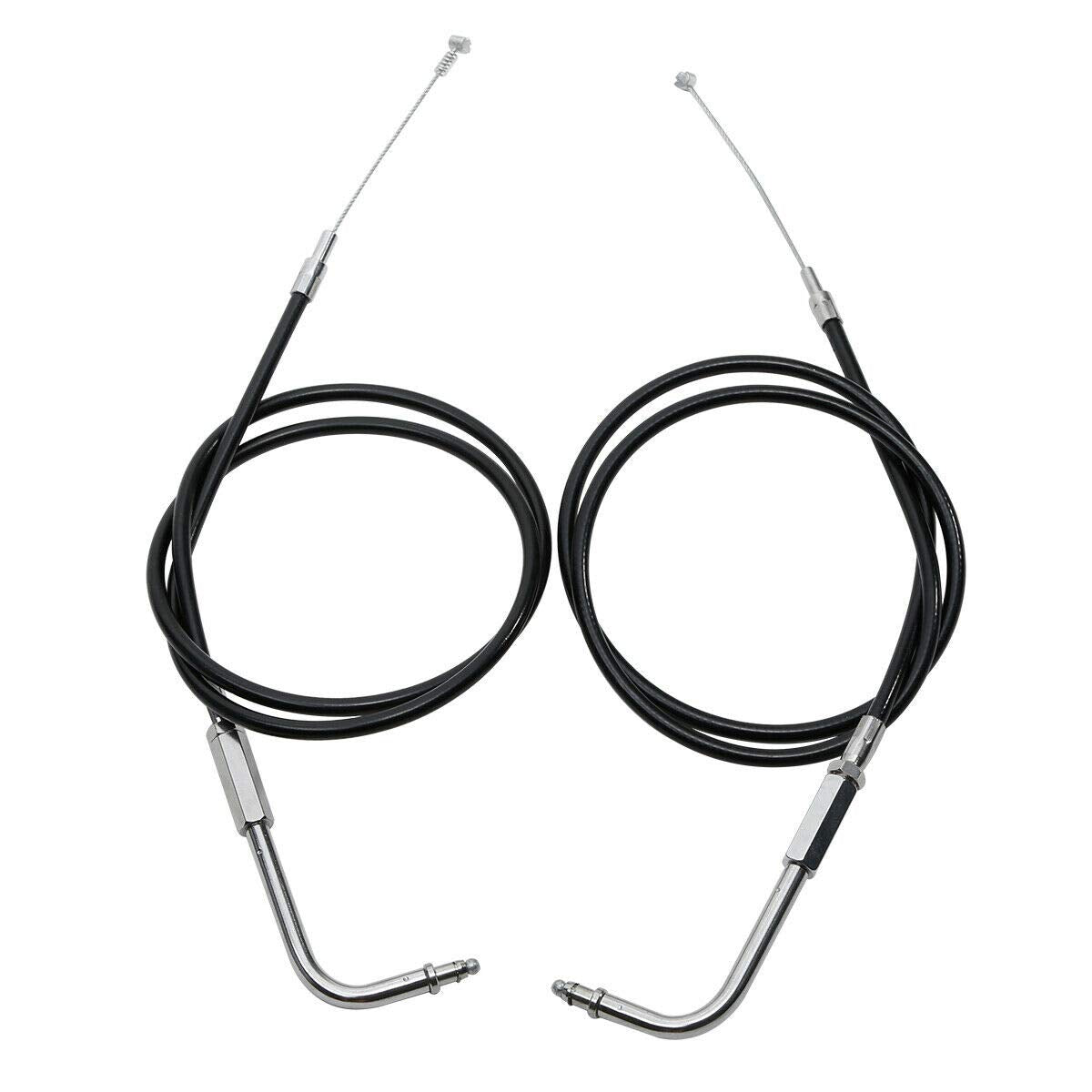 TCMT 110cm 43.3inch Throttle Cable Wire Fit For Harley Sportster XL1200C XLH1200C XL883L