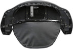 TCMT 10.7" Black Latches Chopped Motorcycle Trunk Box Backrest Pad Mount Rack Fit For Harley Touring 1997-2008 Road King Road Street Electra Glide Pack