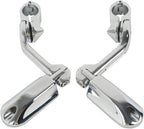 TCMT 32mm 1 1/4" Highway Engine Guard Bar Highway Footpegs Mount Kit Fits For Harley Touring Road King Street Glide Road Glide Electra Glide Softail Sportster Dyna with 1.25" Engine Guards