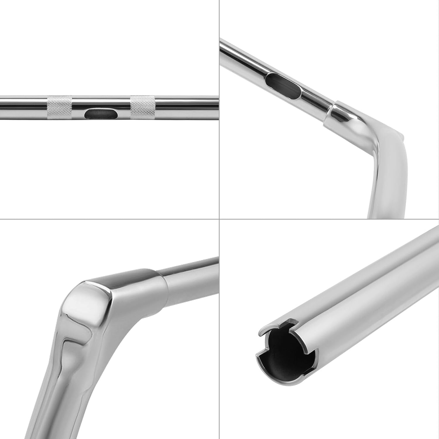 TCMT 13" Rise Ape Hanger Handlebar Fit For Harley Touring Road Street Glide 2014-2023