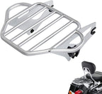 TCMT Adjustable Detachable Two Up Mounting Luggage Rack Fit for Harley Touring CVO Street Glide Road King Road Glide 2009-2025 Ultra Limited 2014-2018 Electra Glide 2010-2013 2019-2022