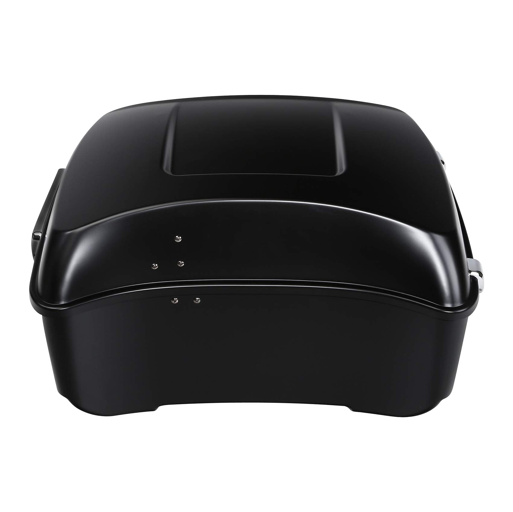 TCMT 13.7" King Motorcycle Trunk Box Black Latches Fits For Harley 2014-2025 Touring CVO Road King Road Glide Street Glide Electra Glide Pack