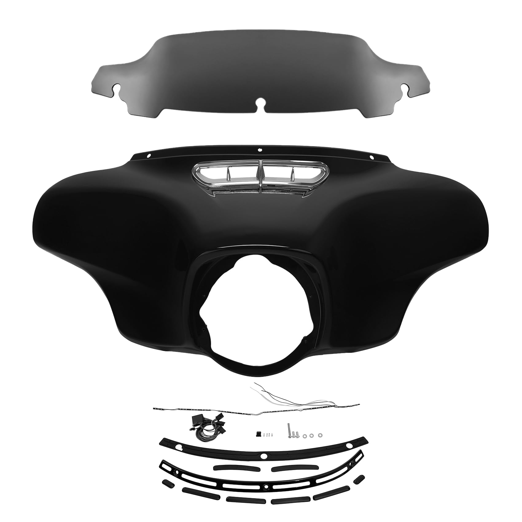 TCMT 5'' Windscreen Windshields Fit for Harley Touring 2014-2025 Electra Glide Street Glide Special Ultra Limited Tri Glide Models