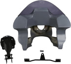 TCMT 7" Front Upper Fairing Mount Kit + Windshield Fits For Harley Dyna Low Rider 2006-2009,2016-2017 Street Bob Wide Glide 2006-2017 Super Glide Custom 2006-2014 Super Glide FXD/I 2006-2010