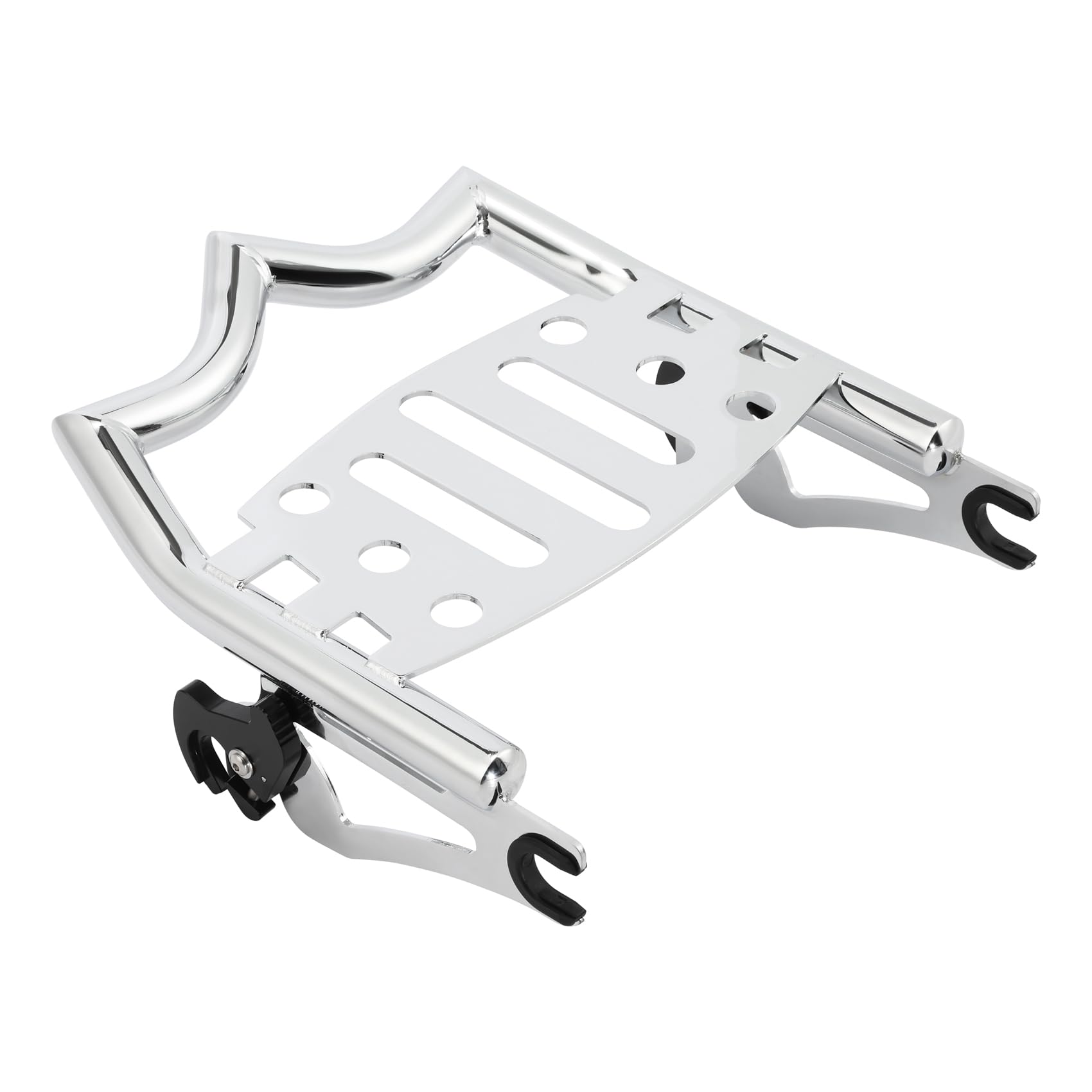 TCMT Adjustable Detachable Two-Up Luggage Rack Fit for Harley Touring Street Glide Road King Road Glide 2009-2025 Ultra Limited 2014-2018 Electra Glide 2010-2013 2020-2022