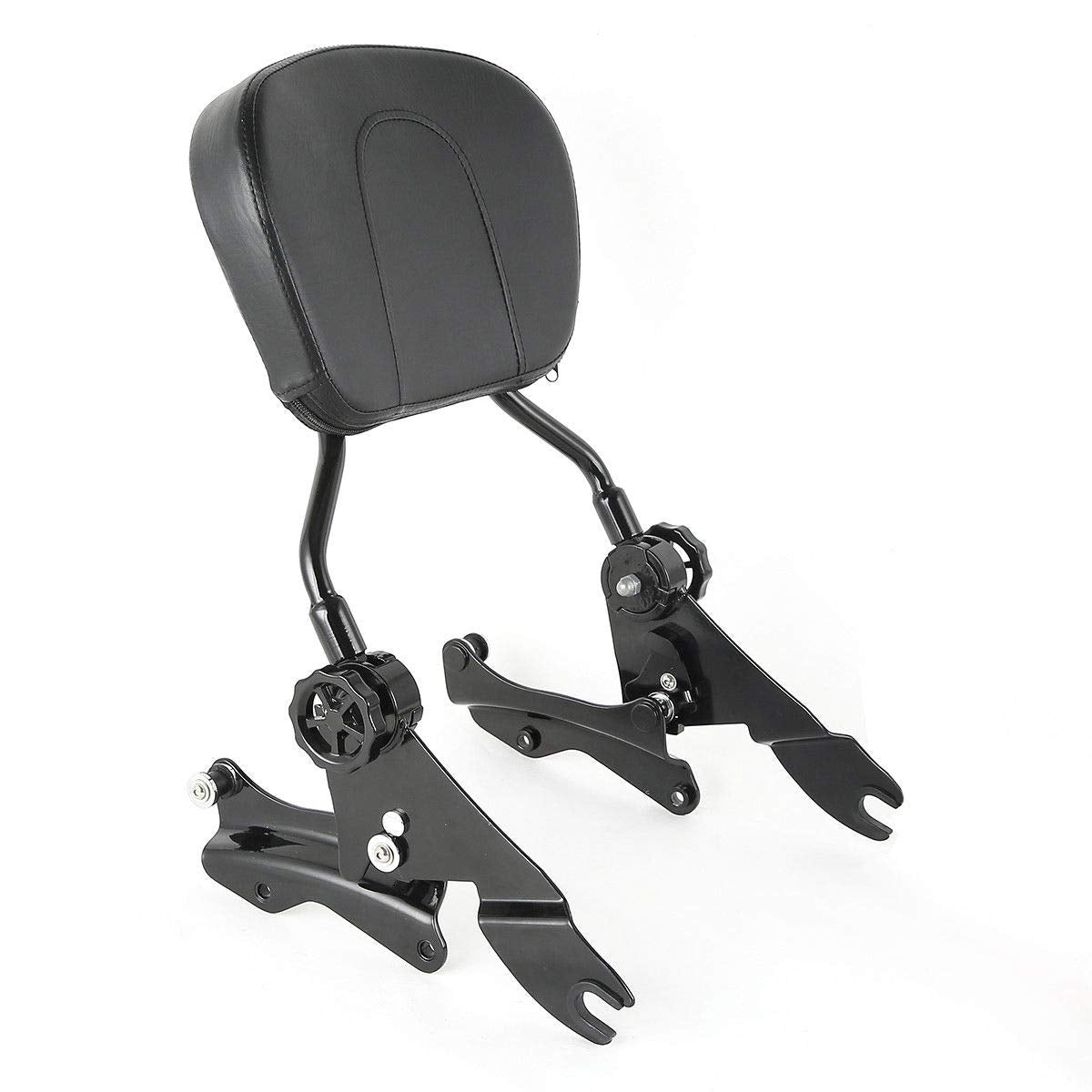 TCMT Backrest Sissy bar+Docking Hardware Kit Fits For Harley Touring Road King Road Glide Street Glide Electra Glide 2009-2013