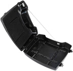 TCMT 5.5" Razor Motorcycle Trunk Backrest Pad Mount Rack Metal Base Plate Fit For Harley Touring 1997-2008 Touring Road King Electra Glide Road Glide Pack