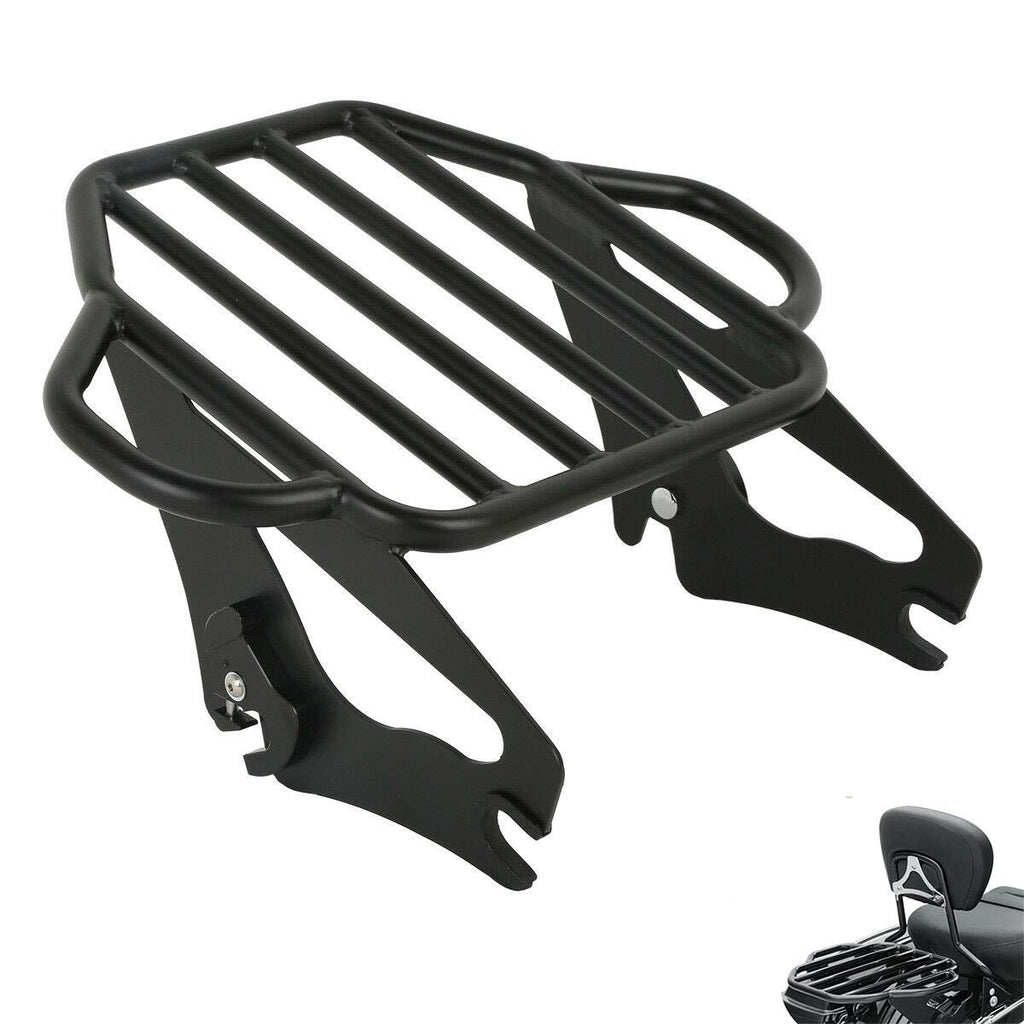 TCMT Adjustable Detachable Two Up Mounting Luggage Rack Fit for Harley Touring CVO Street Glide Road King Road Glide 2009-2025 Ultra Limited 2014-2018 Electra Glide 2010-2013 2019-2022
