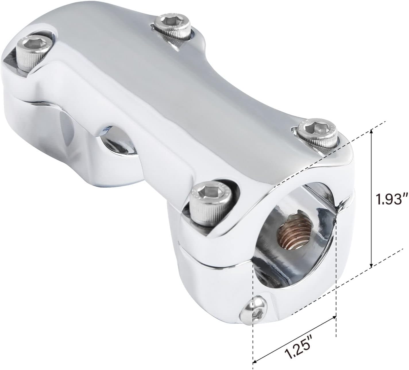 TCMT 1.25'' Handlebar Riser Top Clamp Fit For Harley Touring Road King Road Glide Street Glide Electra Glide Ultra Class Ultra Limited 1988-2023