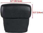 TCMT 5.5" Razor Motorcycle Trunk Backrest Pad Mount Rack Front Docking Hardware Fit for Harley Touring 1997-2008 Touring Road King Electra Glide Road Glide Pack