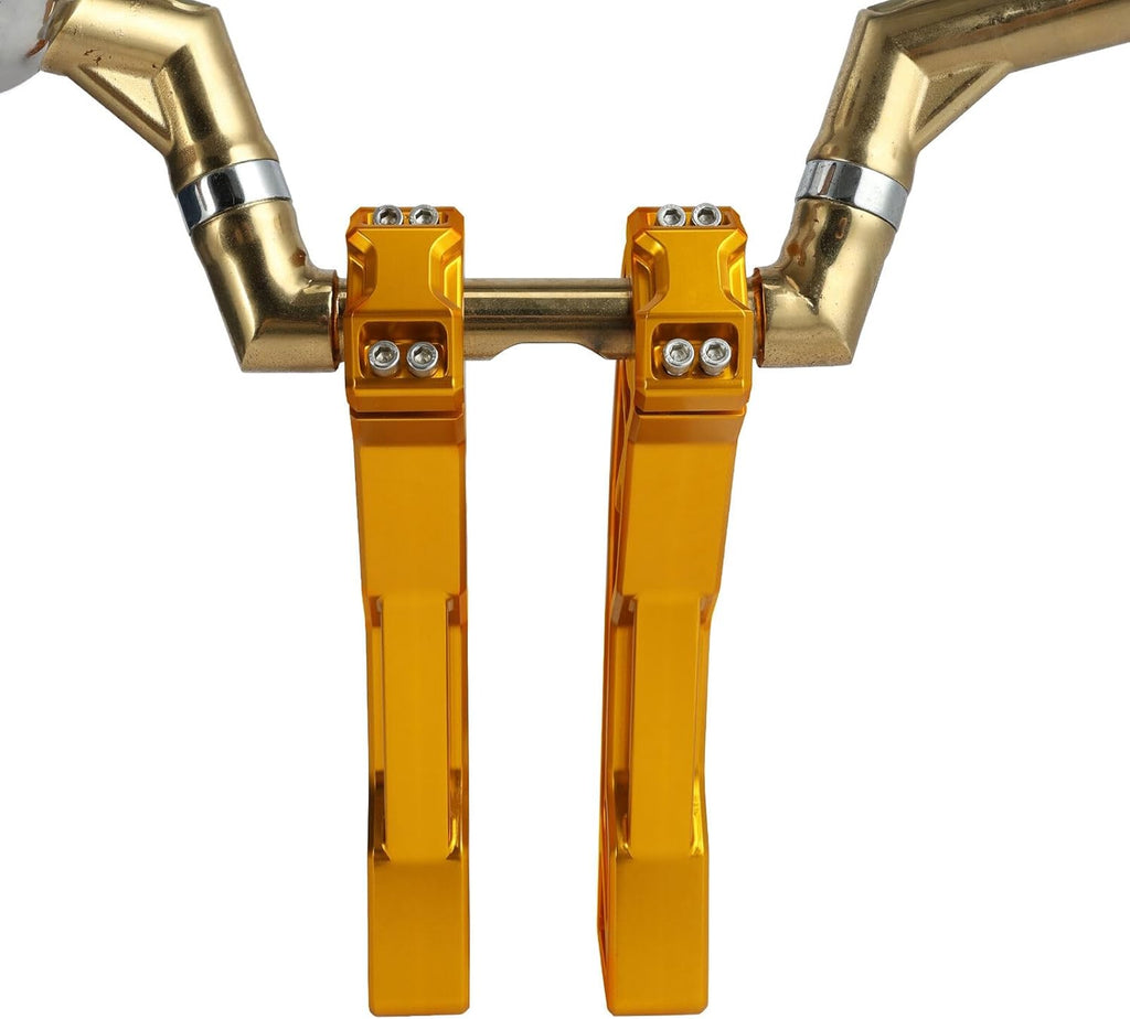 TCMT 10" Handlebar Riser Fit For Harley Davidson Softail Dyna 1999-2017 1" Bars