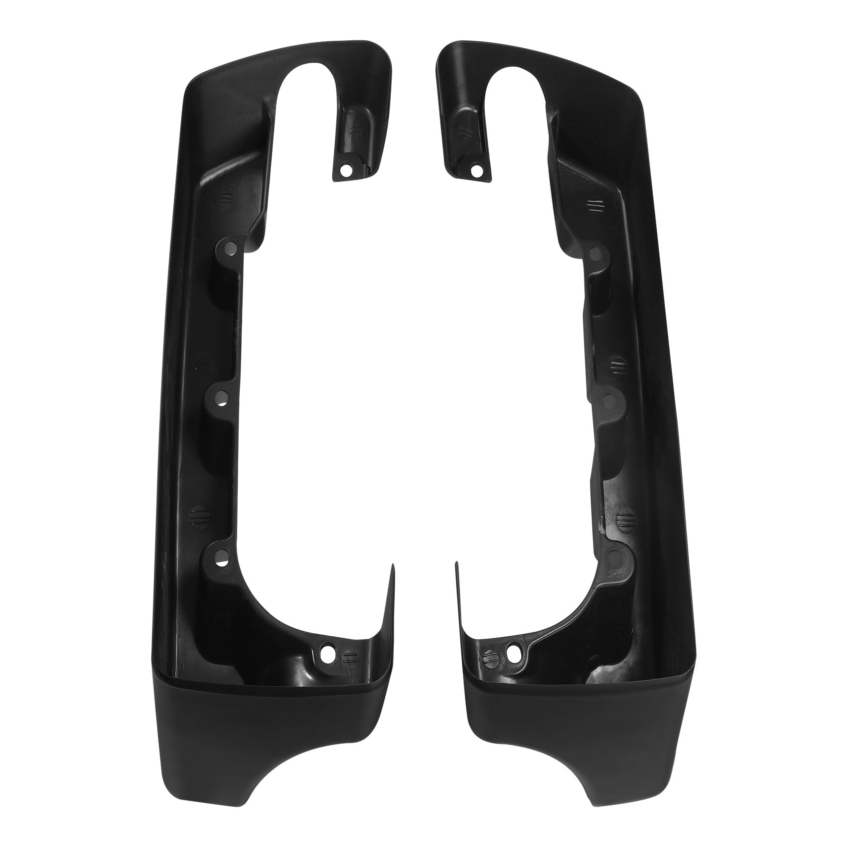 TCMT 4" Hard Stretched SaddleBag Extension Fits For Harley 2014-2024 Street Road Electra Glide Road King Ultra Limited