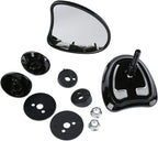 TCMT 10mm Inner Fairing Rear Side Mirrors Fit For Harley Touring Street Glide Ultra Limited Tri Glide 2014-2023 Electra Glide 2014-2022 CVO Limited 2014-2020